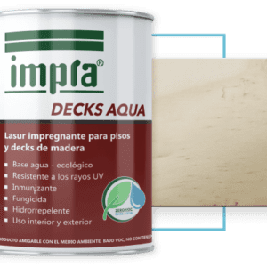 Impra® Decks tono Incoloro aplicado en madera